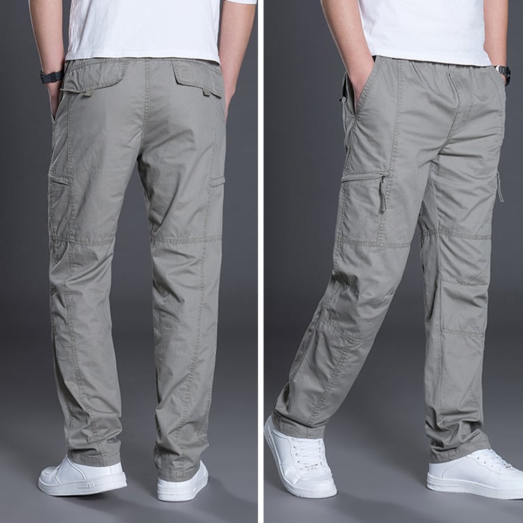 Big & Tall Men's Cotton Trousers