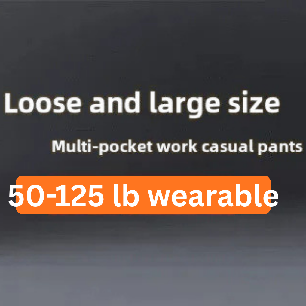 Big & Tall Men's Cotton Trousers